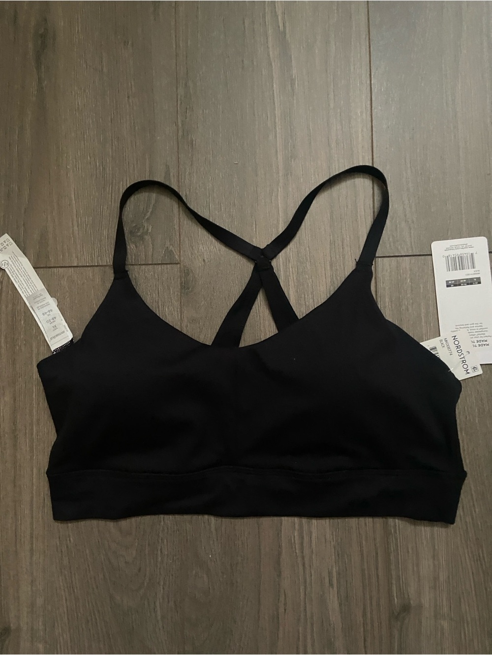 BLACK MARIKA SPORTS BRA